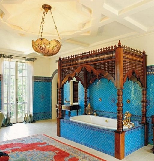 Make your bathroom Moroccan-inspired