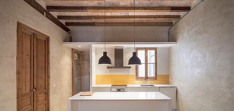 A Timeless Rustic Apartment in Barcelona