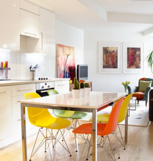A Colourful Flat in London